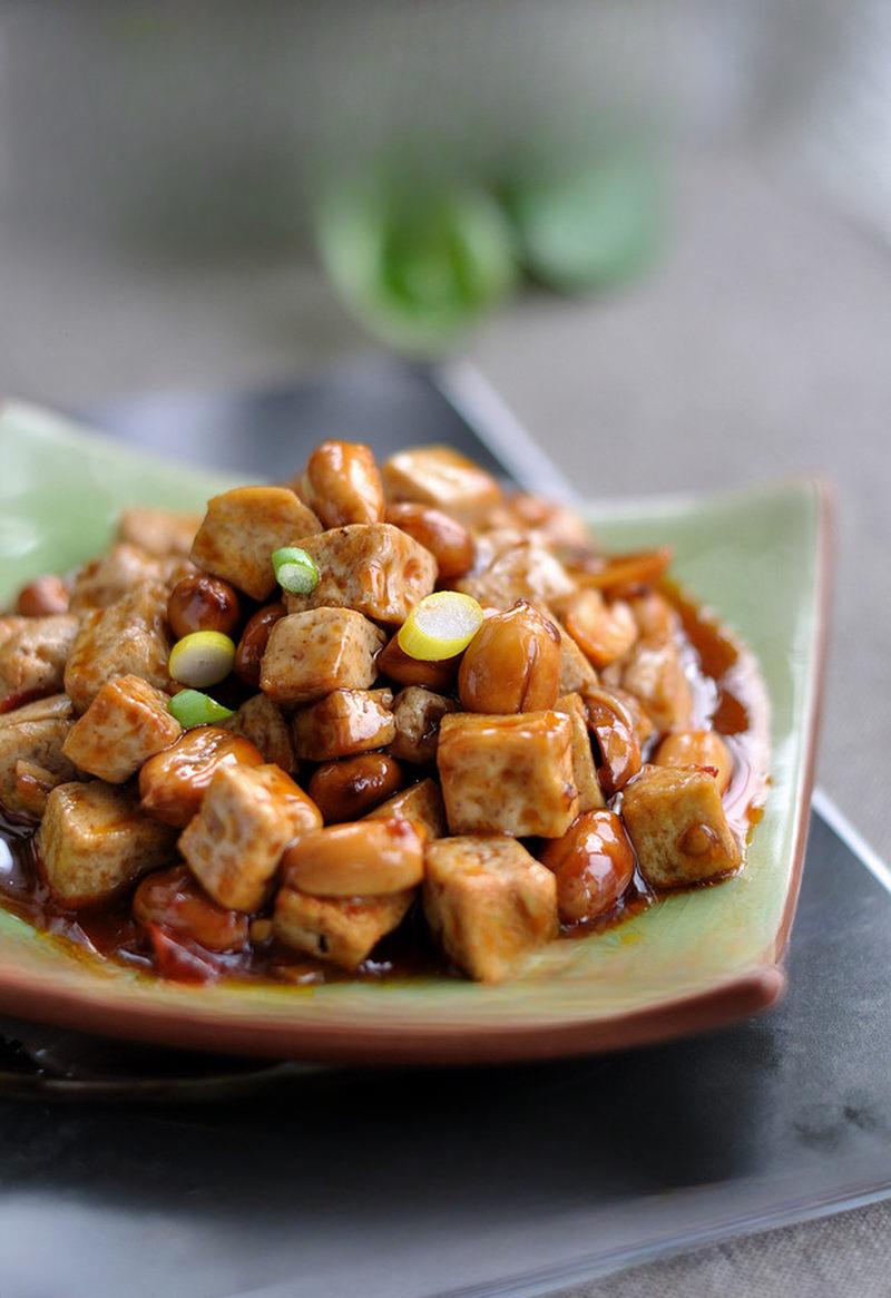 Mapo Tofu with Peanuts recipe photo