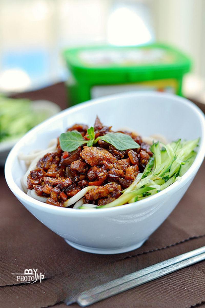 Buckwheat and Pork Stew with Noodles recipe photo