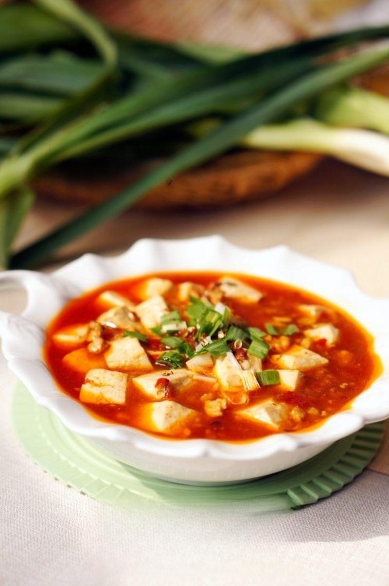 Steamed Tofu with Minced Pork recipe photo