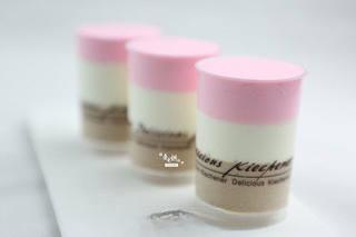 Cocoa Mousse Layer: Milk step 9: Smooth the top of the mousse cups and continue chilling until fully set.