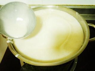 Soup Dumplings (Xiao Long Bao) step 11: Bring to a boil and skim off any foam.