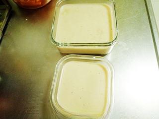Soup Dumplings (Xiao Long Bao) step 13: Pour into a container, cool completely, and refrigerate until firm and gelatinou