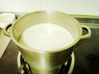 Soup Dumplings (Xiao Long Bao) step 9: Pour the blended mixture into a saucepan.