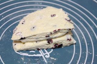 Chocolate Chip Cranberry Cookies step 11: Divide the dough into 6 equal portions.