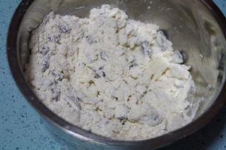 Chocolate Chip Cranberry Cookies step 8: Gently press the mixture together to form a dough.