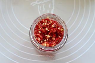 Homemade Chili Garlic Paste Recipe step 7: Seal the jar tightly and store it in a cool place for several days before servin
