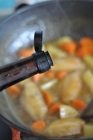 Curry Braised Chicken Wings step 6: Turn off the heat and stir in the oyster sauce. Mix well and serve hot.