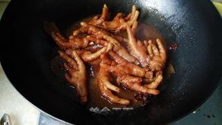Braised Chicken Feet step 12: Taste and adjust seasoning with salt once the chicken feet become tender.