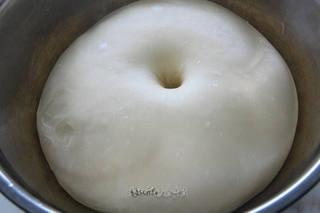 Soft Milk Sandwich Bread Recipe step 6: Cover the dough and let it rise in a warm place until doubled in size.