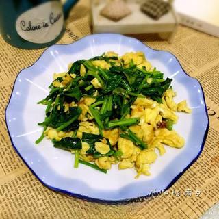 Spinach and Egg Stir-Fry step 7: Transfer to a serving plate and serve hot.