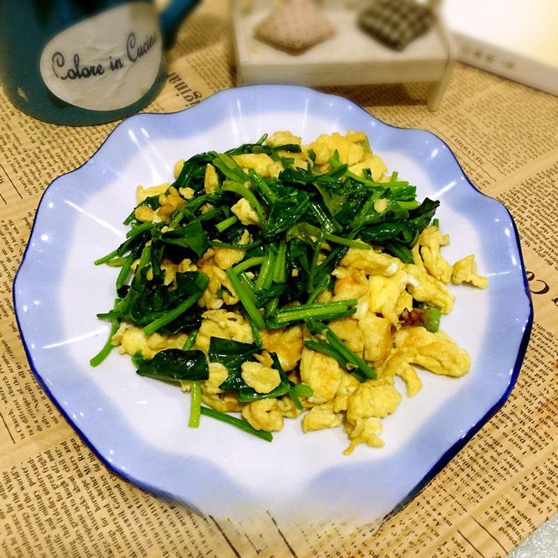 Spinach and Egg Stir-Fry recipe photo