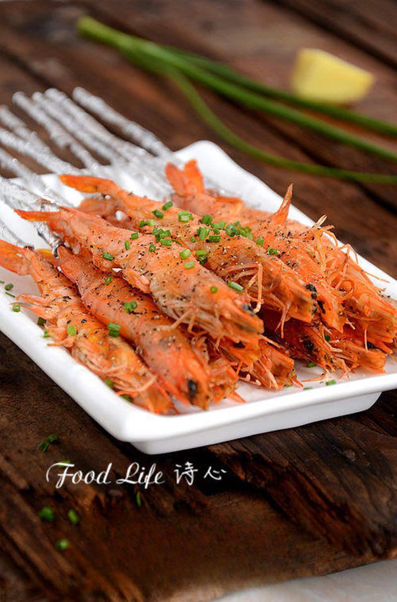 Oven-Baked Salt and Pepper Shrimp Recipe finished dish