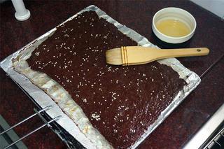 Spiced Beef Jerky Recipe step 7: Brush both sides of the jerky with the glaze every 5 minutes during the final st