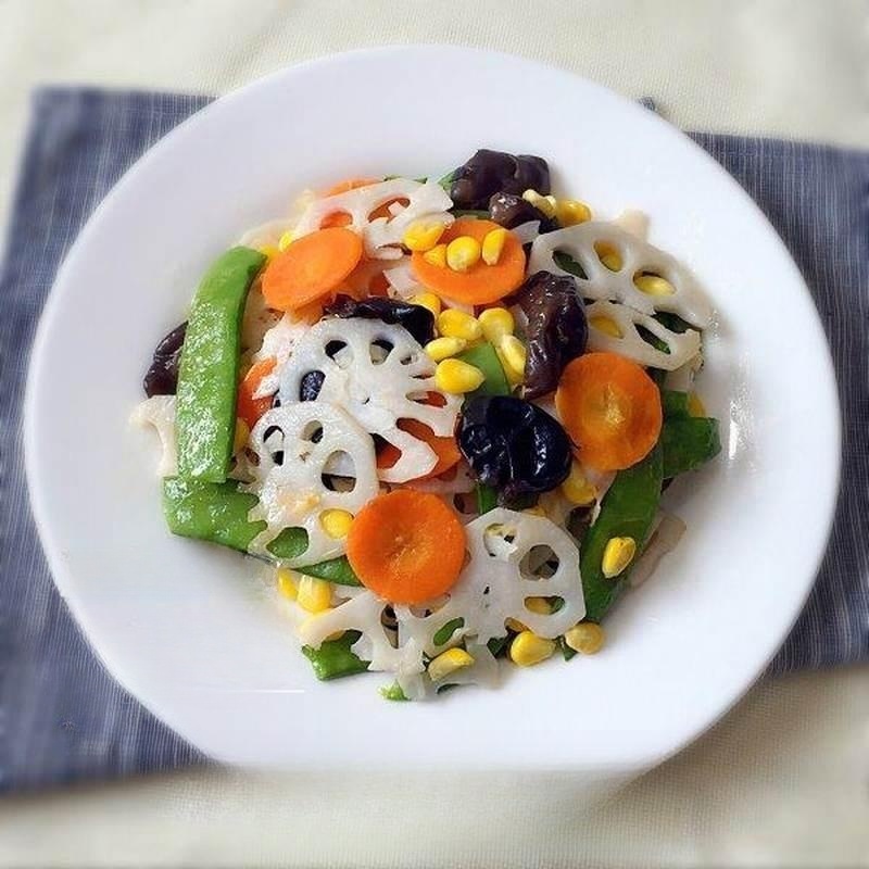Quick Stir-Fried Mixed Vegetables recipe photo