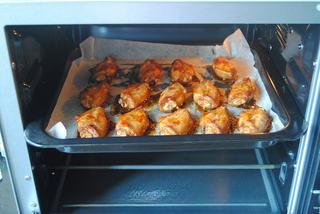 Orleans Chicken Wings Recipe step 8: Continue baking until golden brown and fully cooked. Remove from the oven and se