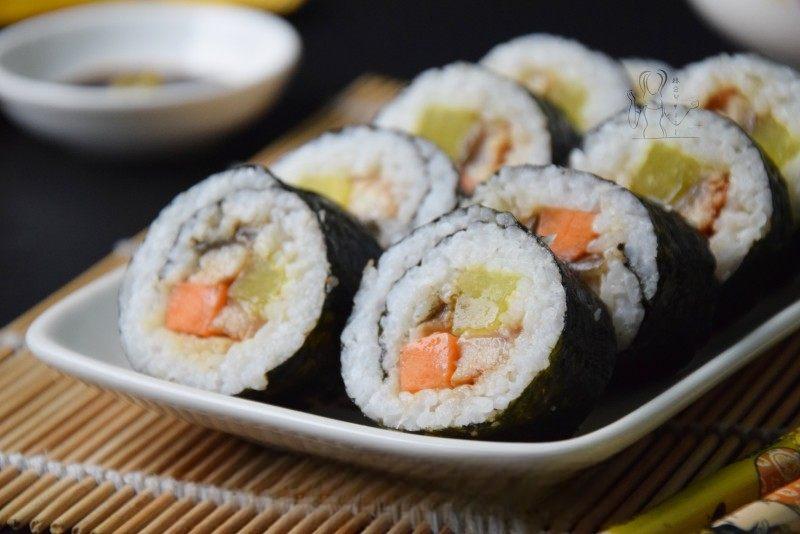 Grilled Eel Sushi Rolls recipe photo