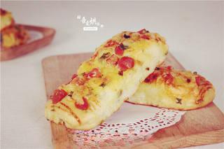 Savory Sweet Bread Recipe step 10: Remove from the oven and cool slightly before serving.