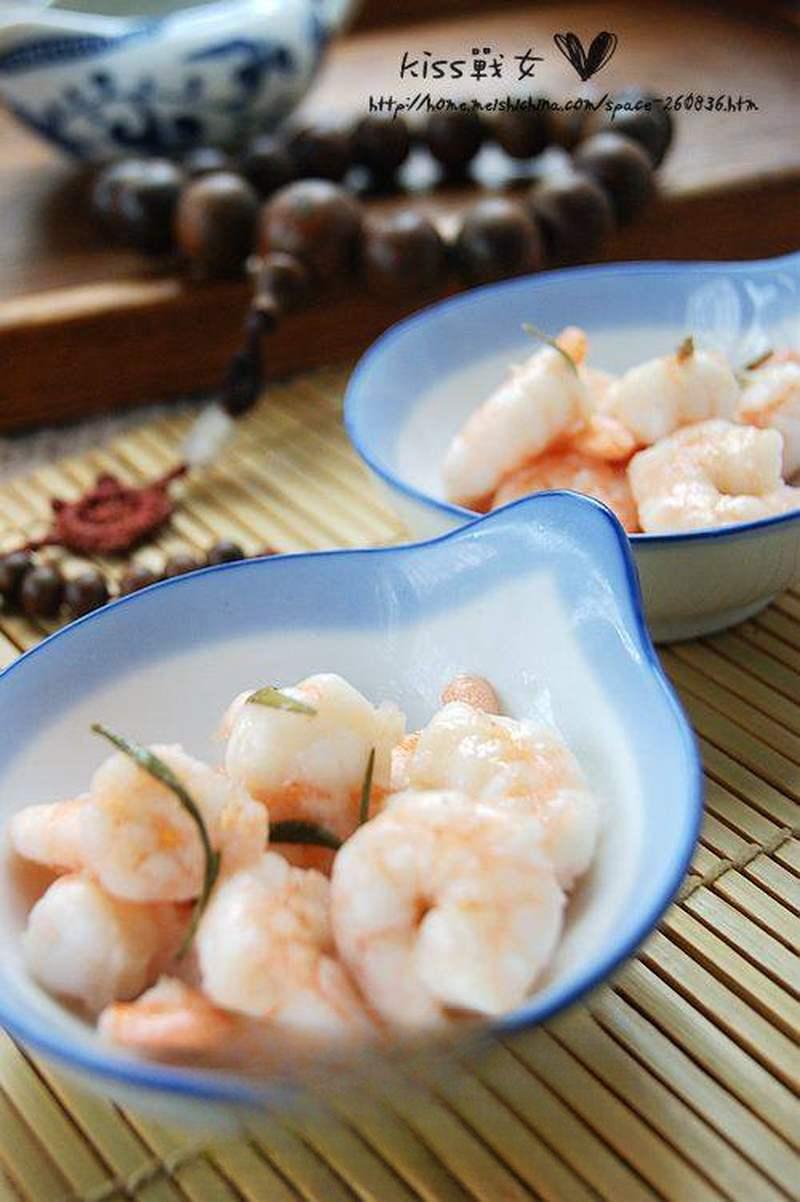 Shrimp with Dragon Well Tea Recipe recipe photo