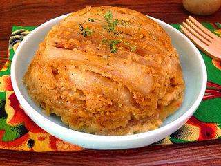 Steamed Pork Belly with Rice Powder Recipe step 12: Invert onto a serving plate and serve hot.