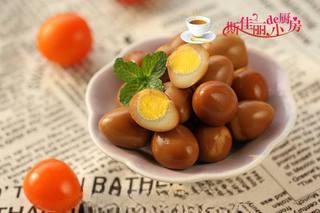 Beer-Braised Quail Eggs step 9: Serve warm or chilled.