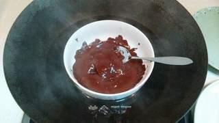 Black Forest Cake step 15: Melt the chocolate using a double boiler.
