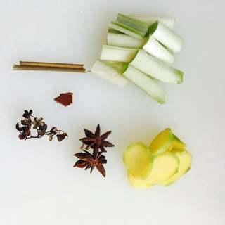 Braised Pork Ribs with Winter Melon step 1: Prepare ingredients