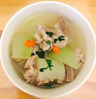 Braised Pork Ribs with Winter Melon step 12: Enjoy this delicious and comforting soup.