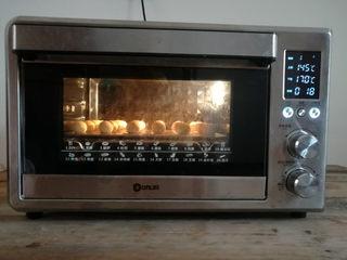Coconut Custard Balls step 11: Bake in a preheated oven at 320°F (160°C) for 18 minutes, or until lightly golde