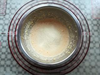 Coconut Custard Balls step 6: Mix in the milk powder until evenly combined.