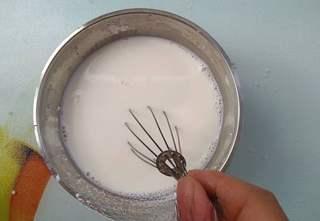 Crispy Fried Milk Recipe step 2: Whisk together the milk, sugar, and cornstarch until completely smooth.