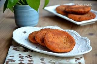 Pumpkin Red Bean Cakes step 9: Serve warm and enjoy.