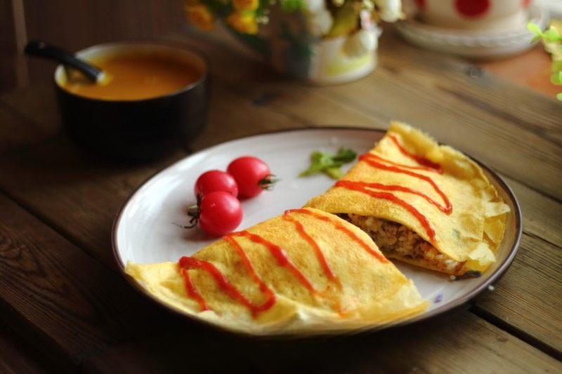 Omelette Fried Rice recipe photo