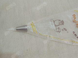 Classic Cream Puffs step 12: Fit a large star tip into a piping bag.