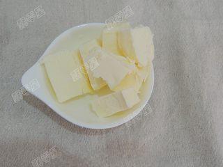 Classic Cream Puffs step 4: Cut the butter into small cubes.
