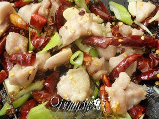 Sichuan Mala Chicken Recipe step 10: Season with soy sauce, sugar, and additional salt if needed. Stir-fry until even