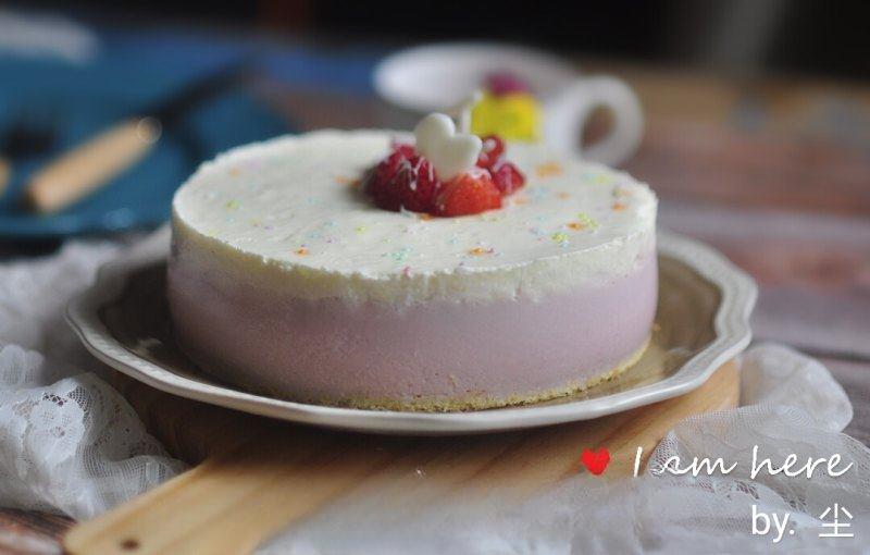 Strawberry Yogurt Mousse Cake recipe photo