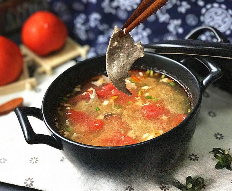 Tomato Pork Liver Soup Recipe recipe photo