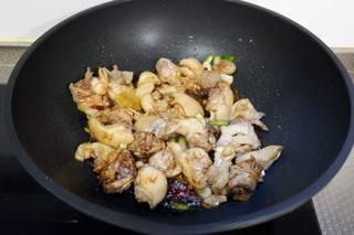 Beer-Braised Duck Recipe step 7: Add the soy sauces and toss until evenly coated.