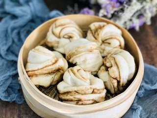 Sesame Twisted Steamed Rolls step 11: Serve warm and enjoy.