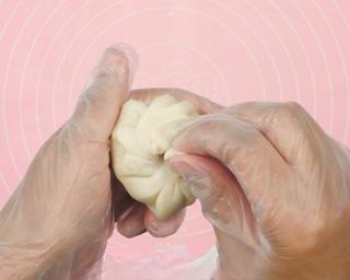 Crispy Flaky Pastries step 19: Seal the dough completely around the filling and place seam-side up.