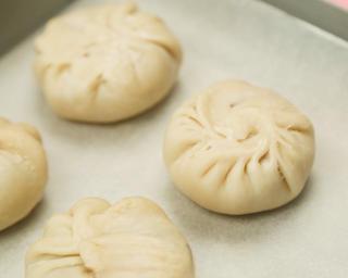 Crispy Flaky Pastries step 20: Flatten gently and arrange on a baking tray.