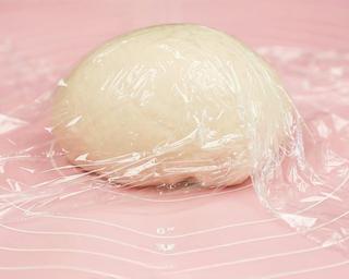 Crispy Flaky Pastries step 7: Cover with plastic wrap and let rest for 20 minutes.