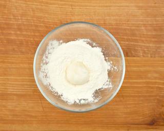 Crispy Flaky Pastries step 8: Mix the pastry dough ingredients together.