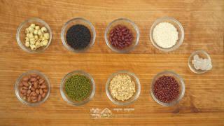 Eight Treasure Porridge step 1: Gather and measure all ingredients.