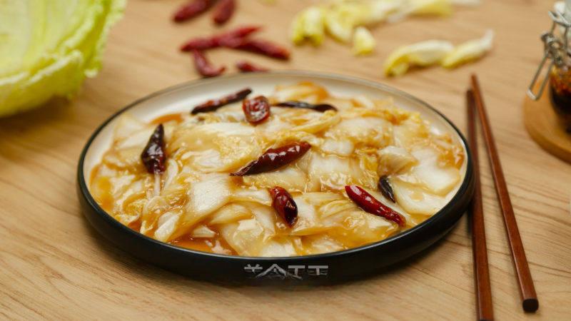 Hot and Sour Stir-Fried Cabbage recipe photo