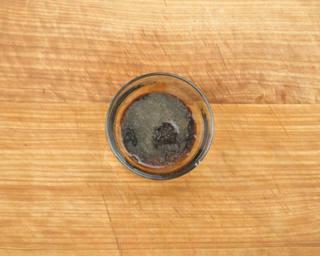 Scallion Lamb Stir-Fry step 7: Prepare the sauce by mixing soy sauce, remaining Shaoxing wine, salt, white pepp