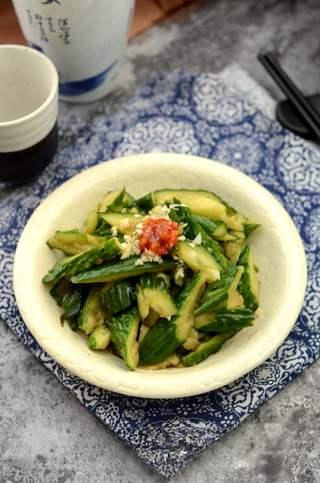 Smashed Cucumber Salad step 5: Serve immediately as a crisp and refreshing appetizer.
