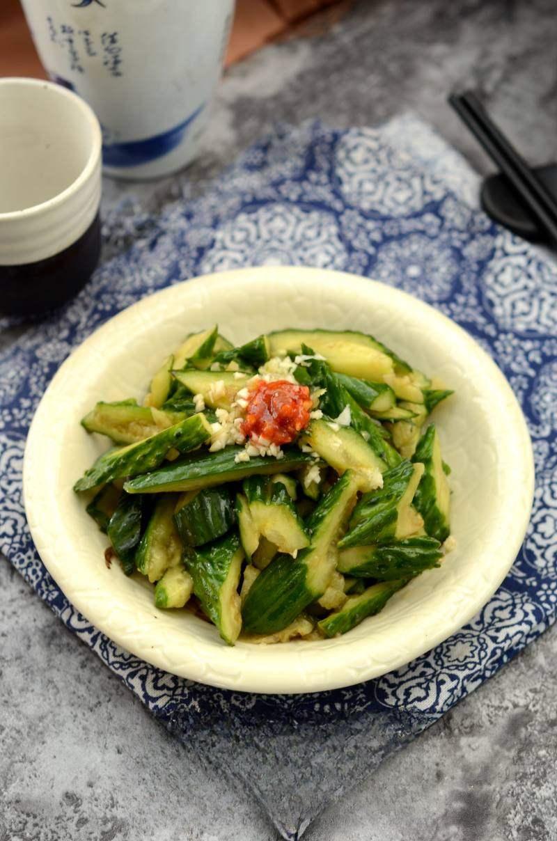 Smashed Cucumber Salad recipe photo