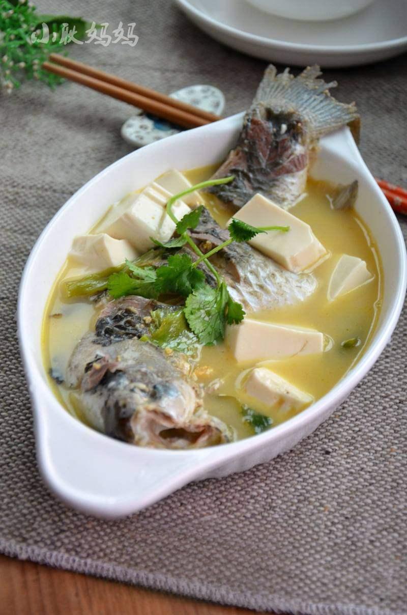 Crucian Carp and Tofu Soup recipe photo