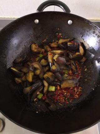 Braised Fish-Fragrant Eggplant step 10: Bring to a boil, then reduce the heat and simmer for about 15 minutes until the 